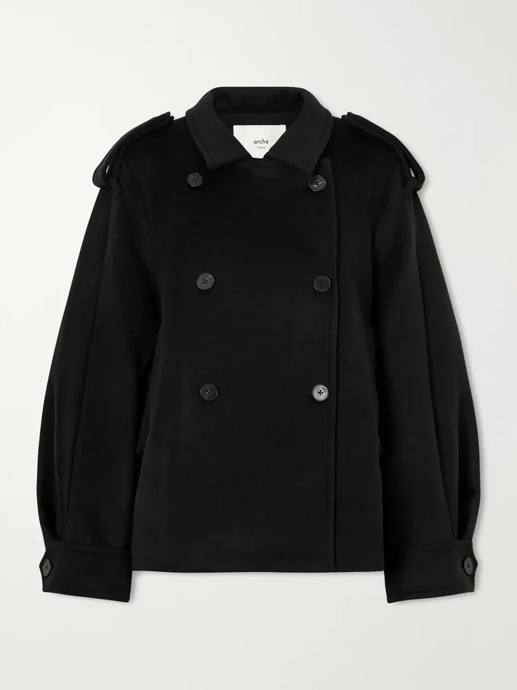 Palace wool cashmere and silk-blend coat