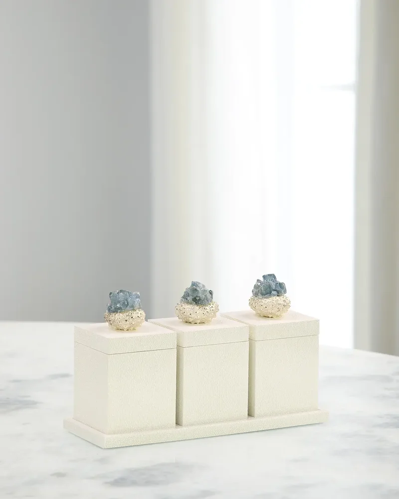 Crystalline Trio Boxes