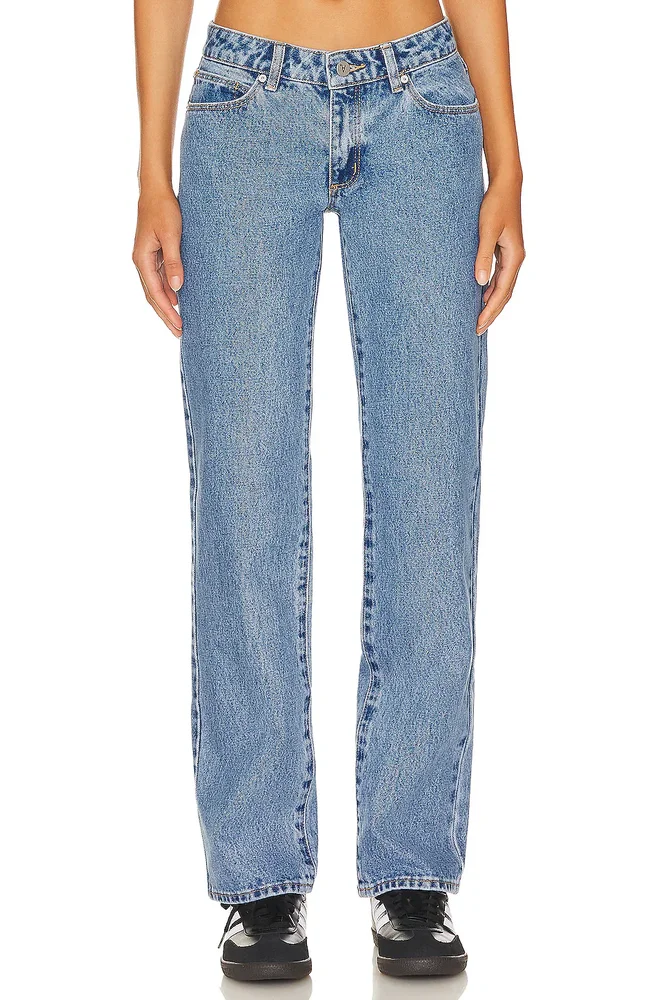 Low Rise Straight Jeans