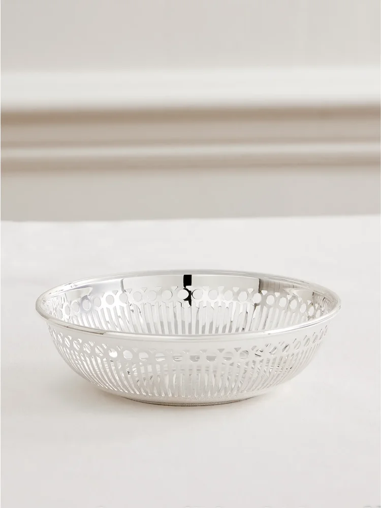 Albi silver-plated bread basket