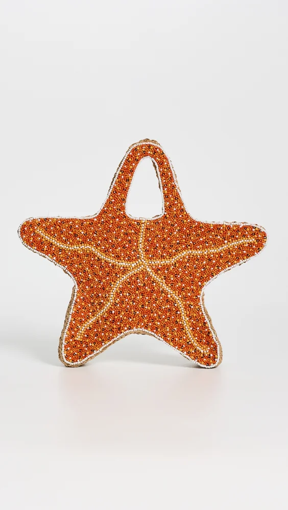 Beaded Starfish Bag
