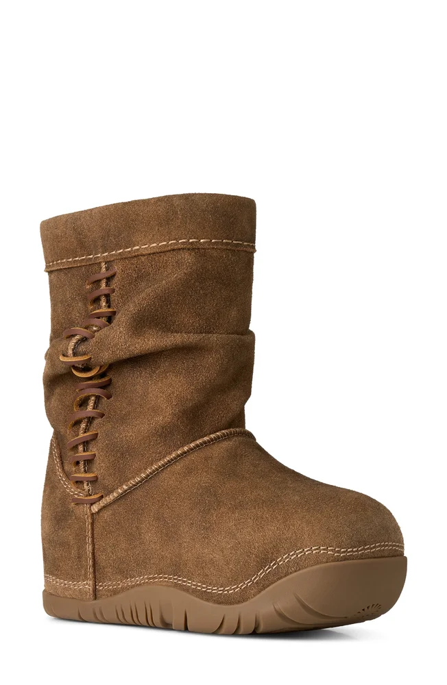 Bucked Boot in Chestnut