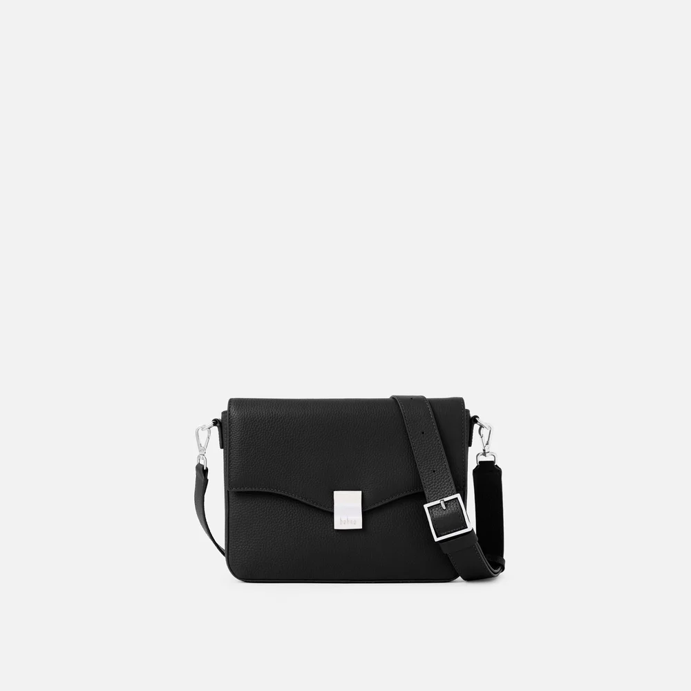 Silverlake Flap Crossbody - Leather - Mahogany