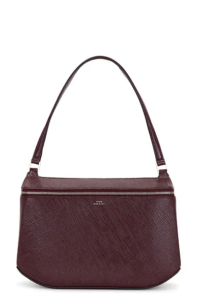 Clip Palmellato Patent Shoulder Bag