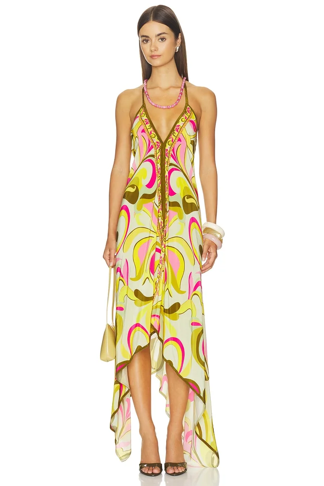 High-low Handkerchief Dress
