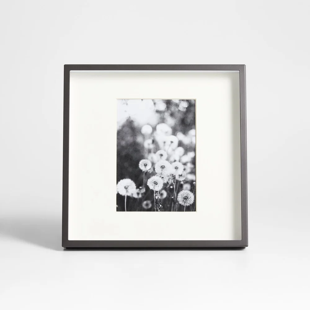 Brushed Black 5x7 Picture Frame