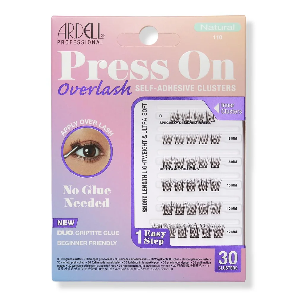 Press On Overlash Self-Adhesive Clusters