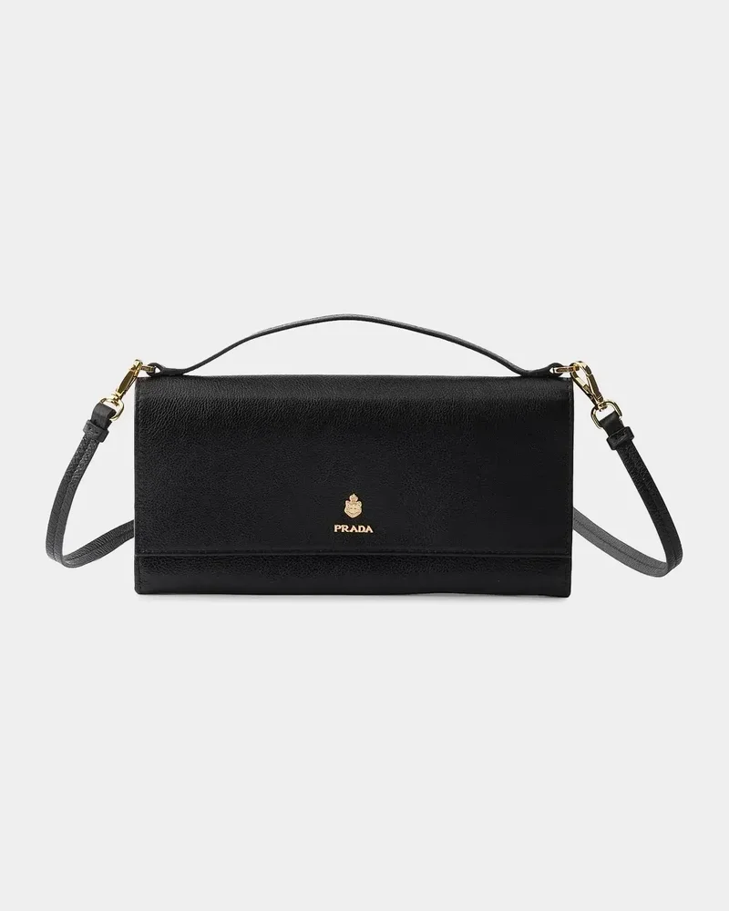 Leather Top Handle Wallet