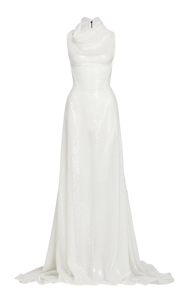 Glistening Sequined Gown