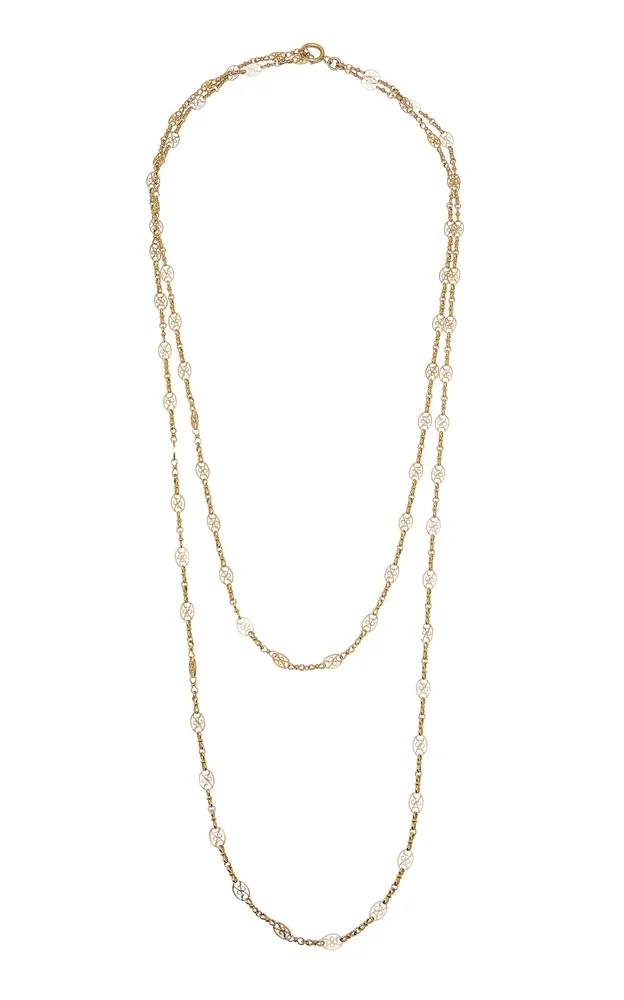 Belle Epoque 18k Yellow Gold Sautoir Chain