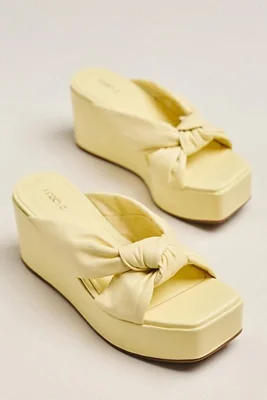 Knotted Platform Sandals