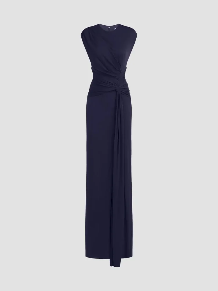 Giovanna Jersey Twisted Gown