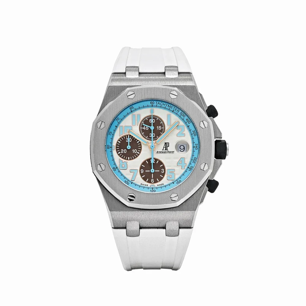 Audemars Piguet Royal Oak Offshore 26187ST.OO.D801CR.01 'Montauk Highway' Stainless Steel White Arabic Dial Limited Edition of 300