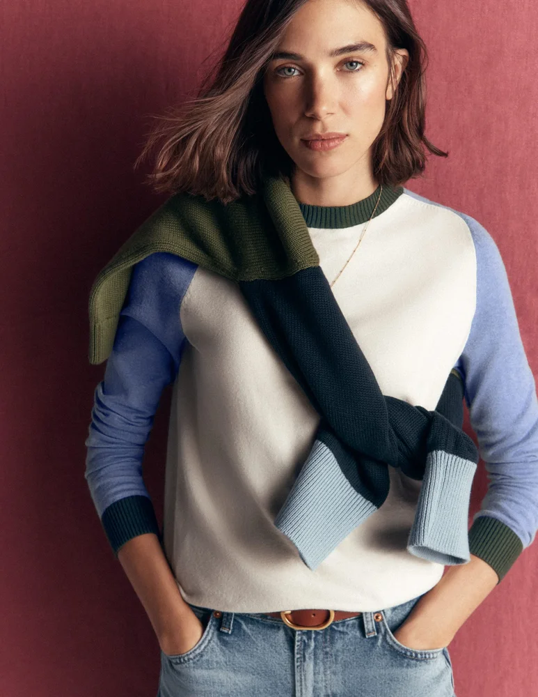 Us Meg Raglan Sleeve Sweater