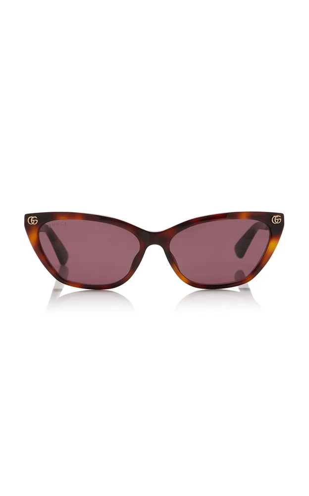 Cat-Eye Acetate Sunglasses