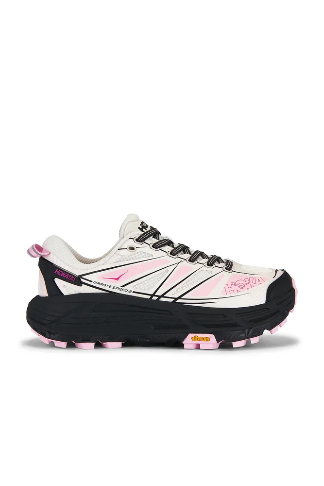 Mafate Speed 2 Sneaker in Grout and Carbon Black