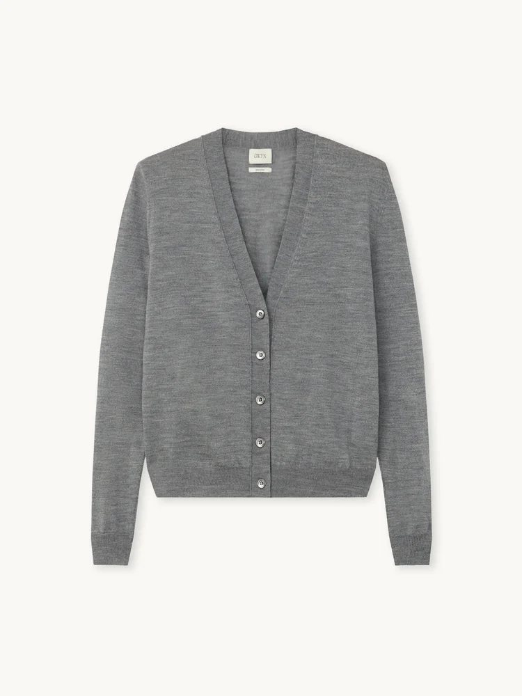 The Classic V-Neck Cardigan