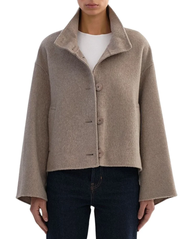 Mckenna Cropped Wool Jacket