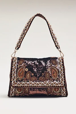 Audra Embellished Shoulder Bag