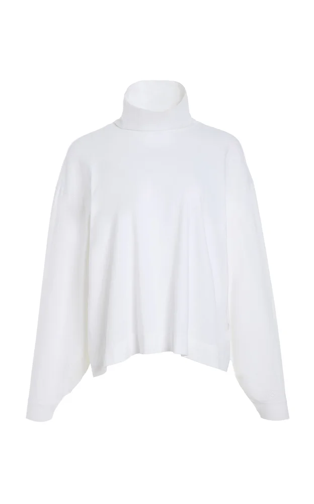 The Honne Turtleneck Cotton Top