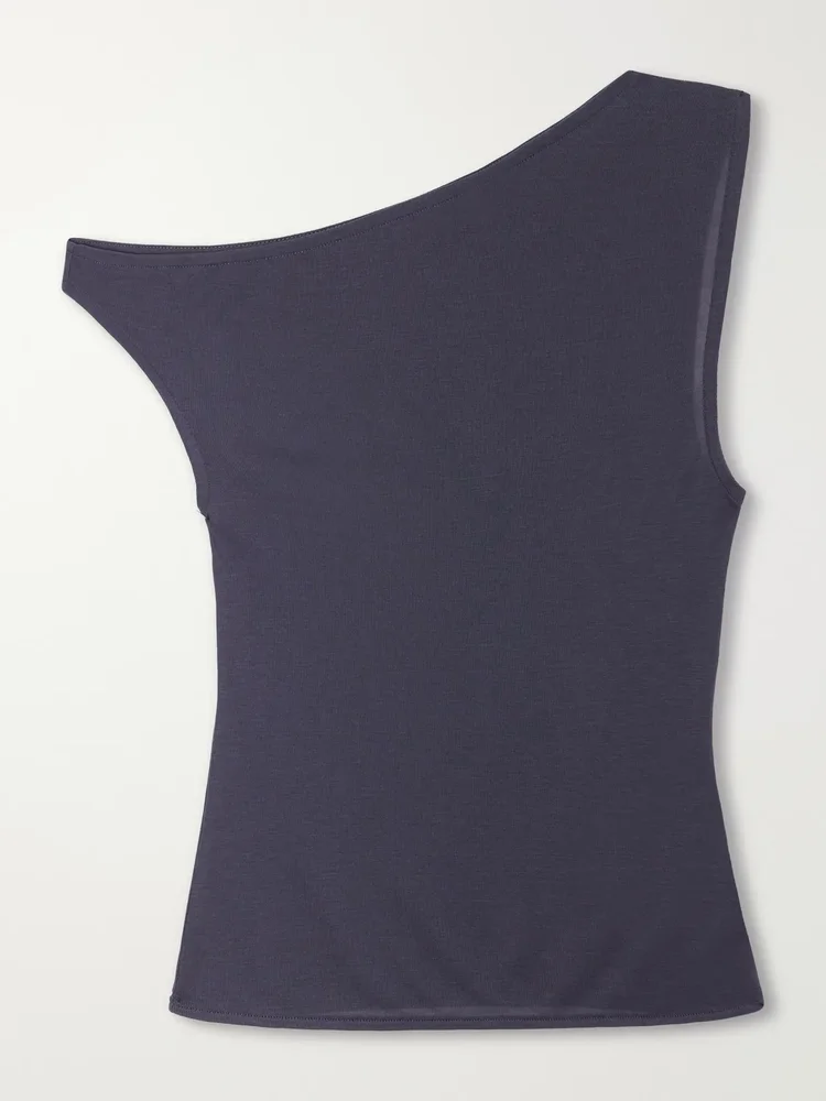 Off-the-shoulder TENCEL™ Lyocell top
