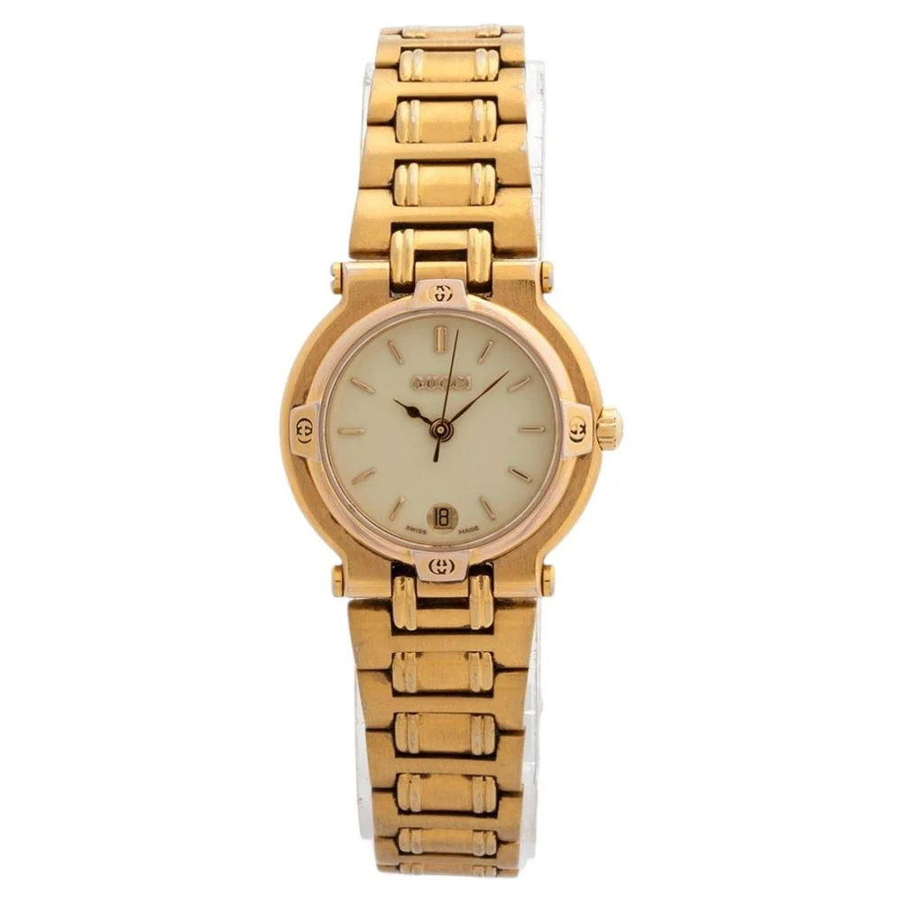 Vintage 9200L Gold-Plated Bracelet Watch, 1993