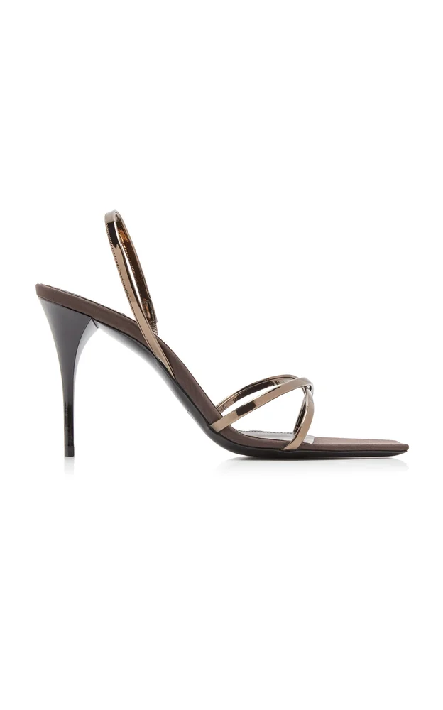 Club Leather Slingback Sandals