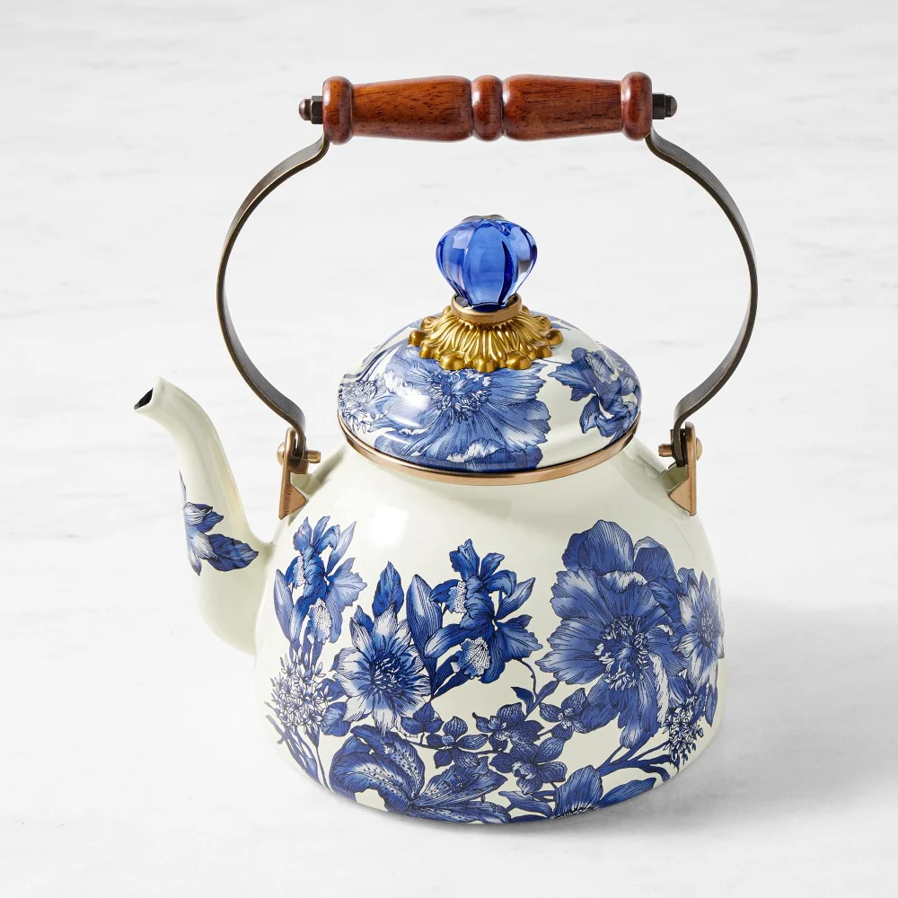 Royal English Garden Tea Kettle, 2-Qt