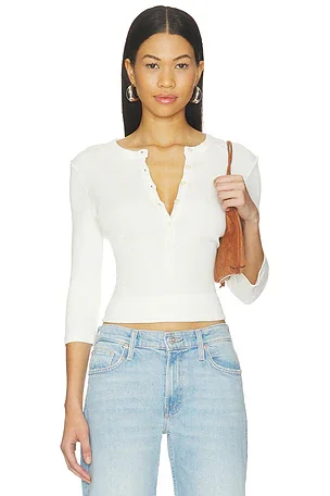Boy Henley Tee in Pashmina