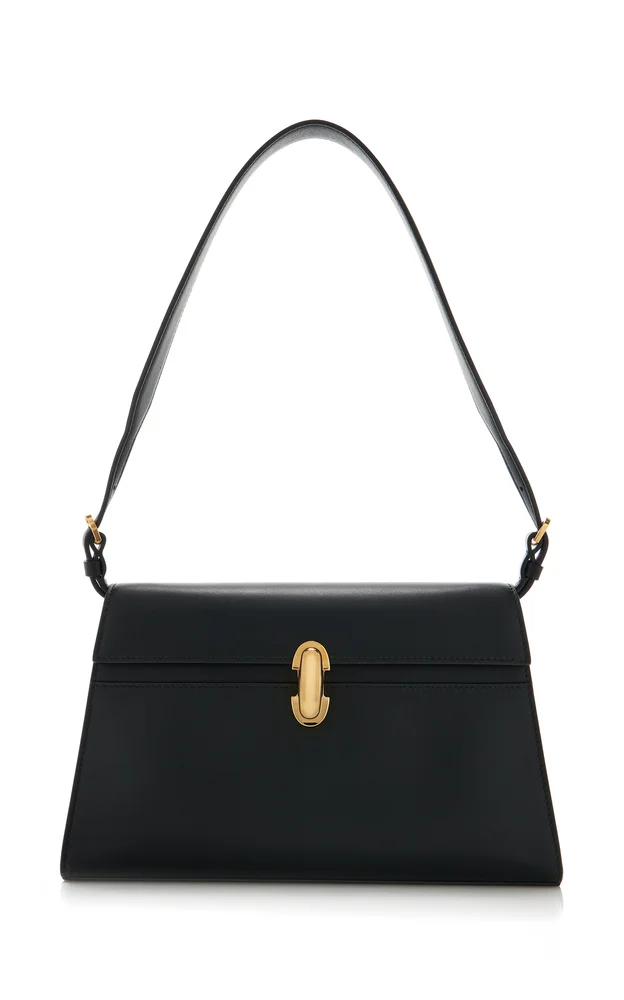 The Symmetry Leather Shoulder Bag