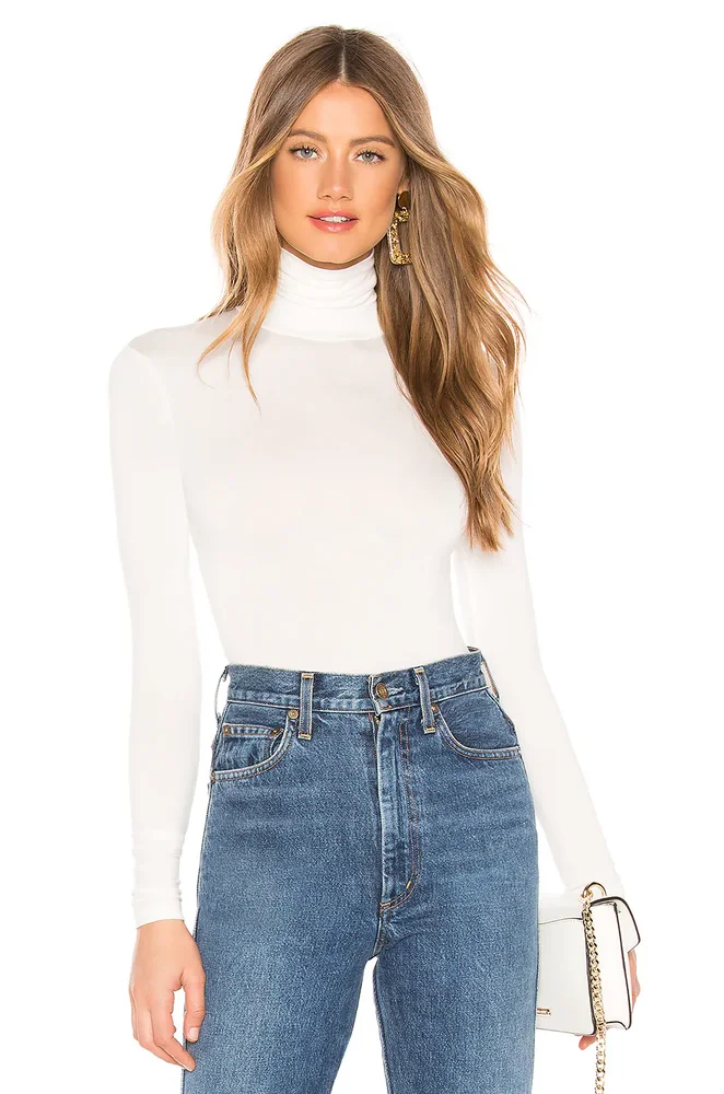 Zelda Mock Neck Bodysuit