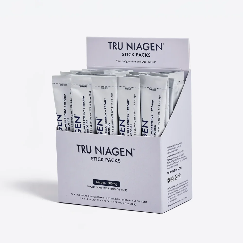Tru Niagen® 300mg Stick Packs