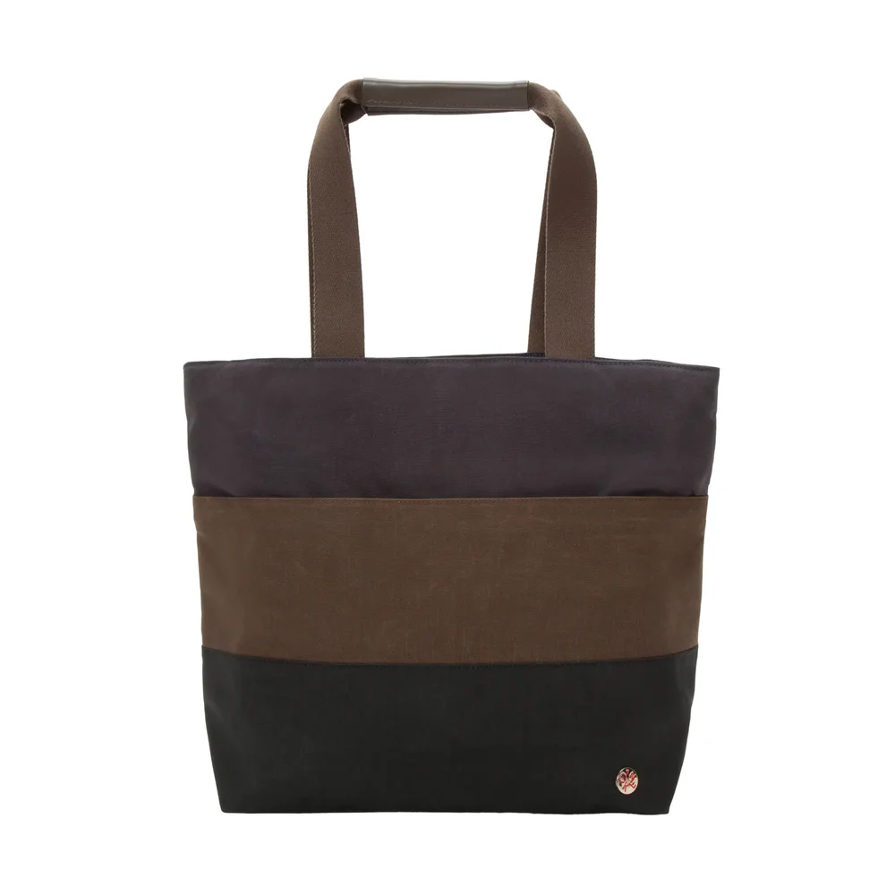 Waxed Nylon Large Junction Tote