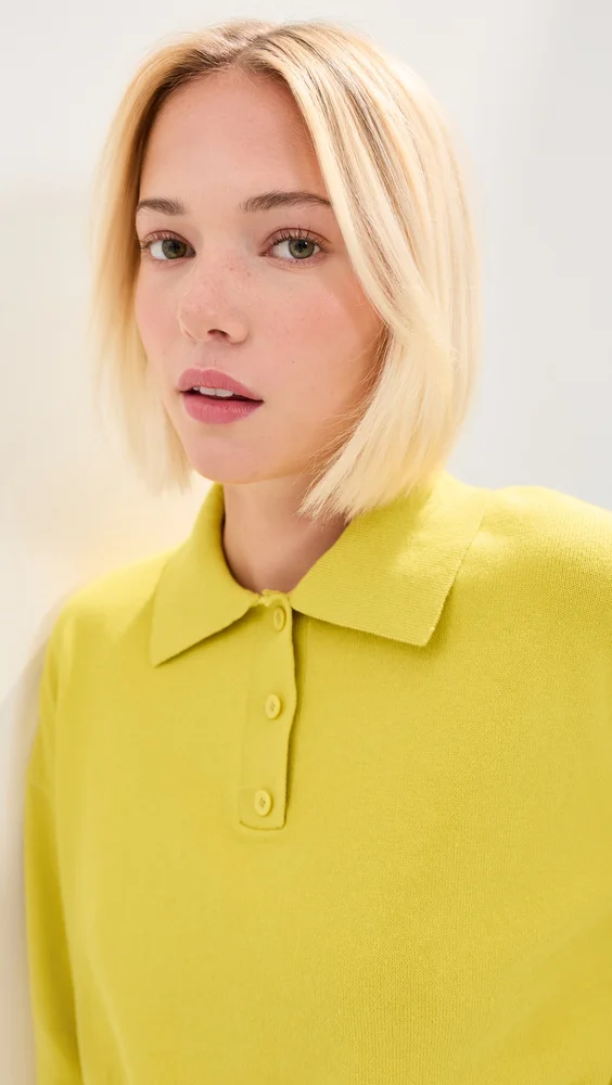 Zadie Cropped Polo