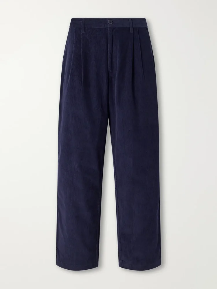 Antonio Straight-Leg Cotton-Corduroy Suit Trousers