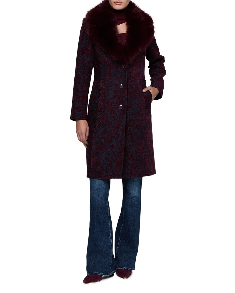 Laney Faux Fur Collar Coat