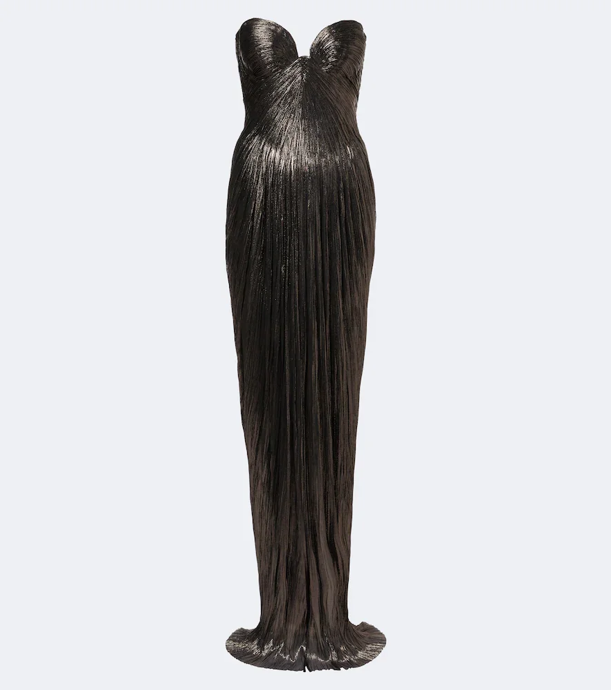 marialuciahohan.com Maria Lucia Hohan Nadira silk bustier gown