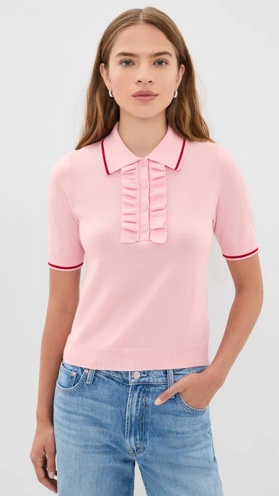 The Ruffle Raquette Polo