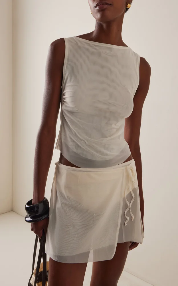 Lia Layered Mesh Tank Top