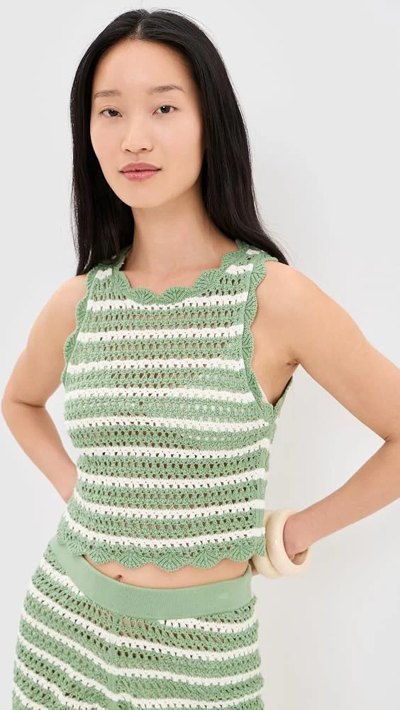 Amity Pointelle Tank