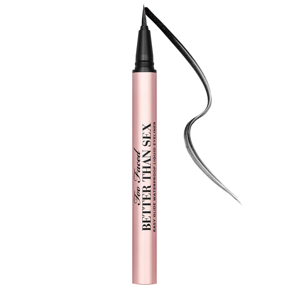 Better Than Sex Easy Glide Waterproof Liquid Eyeliner in Black