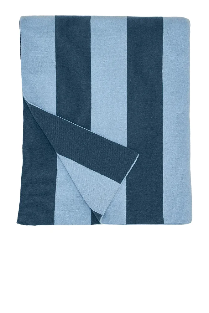 Simple Striped Throw Blanket