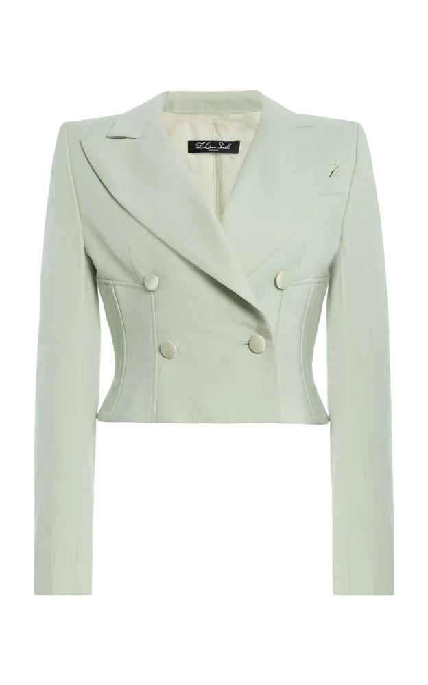 Structured Cropped Corset Jacket