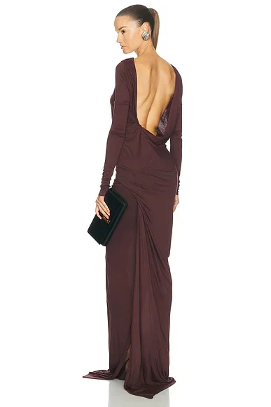 Long Sleeve Shailee Gown