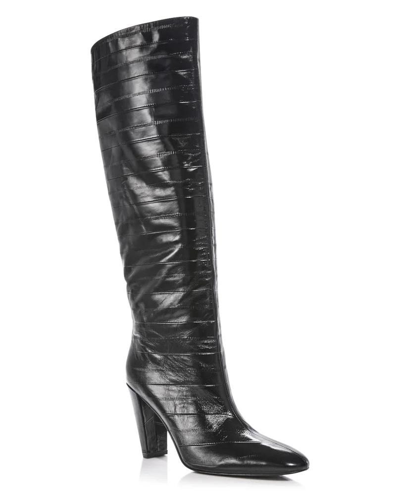 Helen Leather Knee High Boots