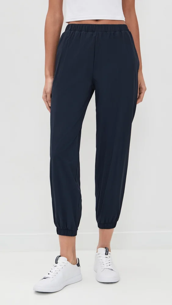 Megan Woven Nylon Joggers