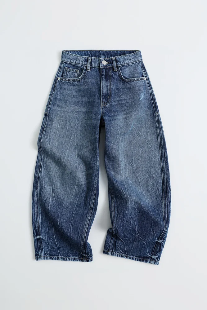 Relaxed Barrel Jeans