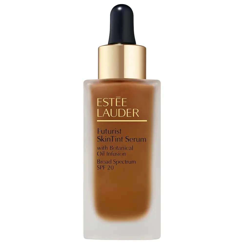 Futurist Skin Tint Serum Foundation SPF 20 with Glycerin in 5W2 Rich Caramel