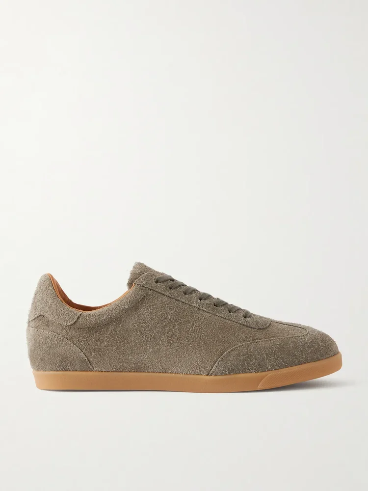 Suede Low Top Sneakers