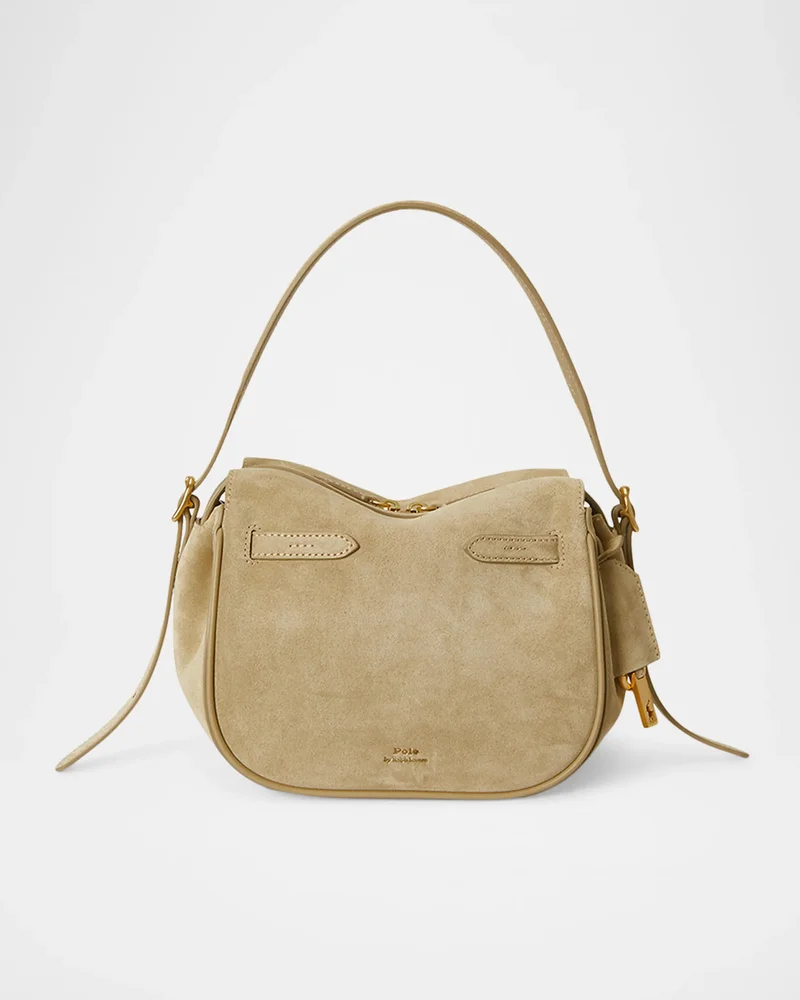 Polo ID Suede Mini Satchel